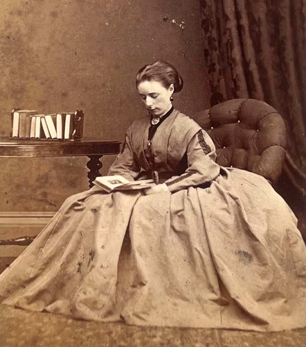 Cdv lady photo album - lady,