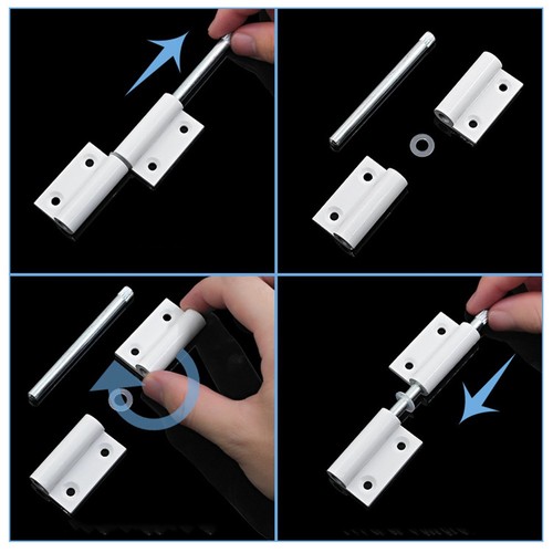 Small plastic hinges - plastic, for
