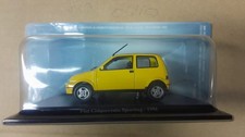 1/43 Hachette Fiat Cinquecento Sporting 1994 yellow yellow yellow MEGA RARE