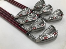 TaylorMade Burner 2007 Iron Set 5-9,Pw,Sw 7pc Flex Regular REAX SUPERFAST 55