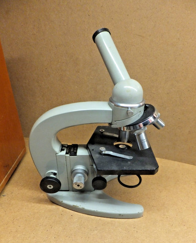 Vintage soviet microscope - soviet,