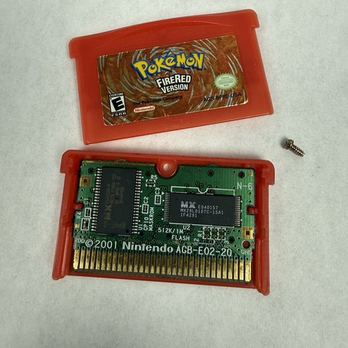 Pokemon fire red gba - red,
