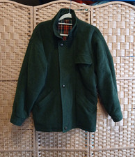 Vintage Hucclecote Loden Pischl Wool Rich Coat green- outdoor hunt/fish wear