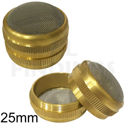 25mm brass basket - 2x,
