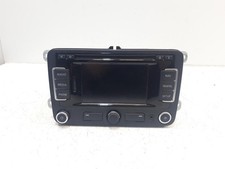 2010 VOLKSWAGEN GOLF RADIO STEREO HEAD UNIT 3C0035270 *NEEDS CODE