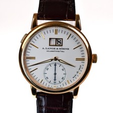 Lange & Sohne 2005 Langematic 308.032 18k Pink Gold 37mm Sax-o-Mat Cal L921.4