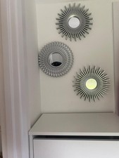 Set of 3 Wall Mounted Mirrors