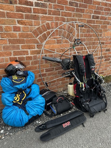 Full paramotor set - full, up-