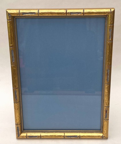 Vintage bamboo style gold wood - vintage,