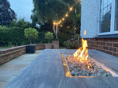 Kettler palma firepit patio - palma,