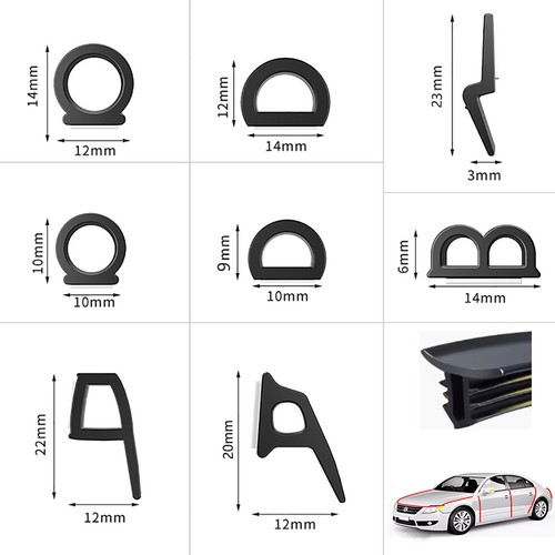 Rubber car door seal - rubber,