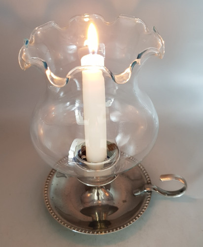 Vintage silver plated chamber - vintage,