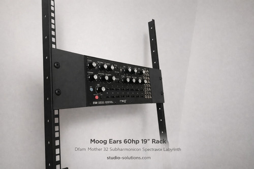 Moog rack ears - 60hp, 19"