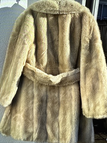 Coat faux fur blonde - faux, shade
