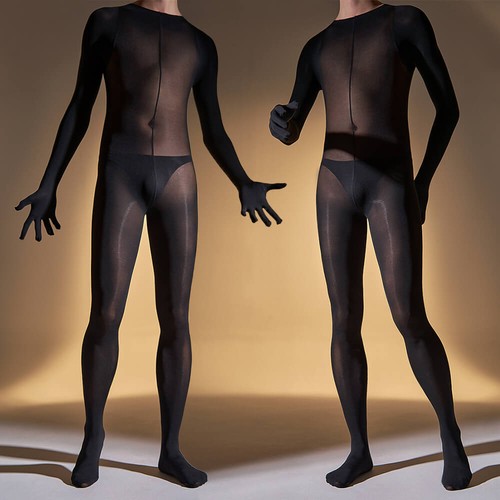 Men see through bodystocking - through,