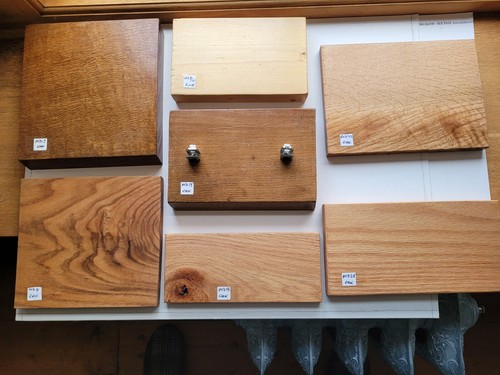Wooden display stands - , &