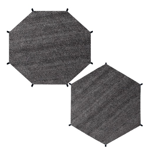 Outdoor trampoline awning - awning, net