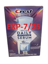 Crest Whitening Emulsions 1 Minute Apply & Sleep SEE PICTURE FOR DATE