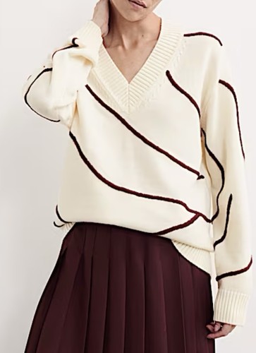 Jaeger merino wool embroidered - merino,