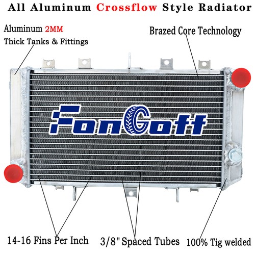 Aluminum motorcycle radiator - motorcycle,