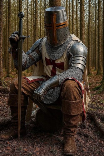 Medieval knight wearable suit - knight,