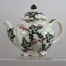 Emma Bridgewater - Holly & Ivy  - large Teapot  Christmas Xmas