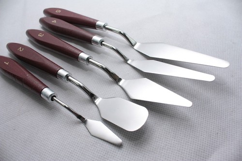 5pcs artist palette knives - palette,
