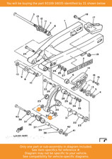 YAMAHA Oil Seal, 93109-16035