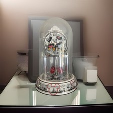 VINTAGE Mickey & Minnie Mouse Pair Clock NICE "EUC"