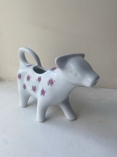 Next white ceramic milk - ceramic, jug