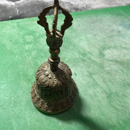 Antique tibetan bell - tibetan, (ghanta)