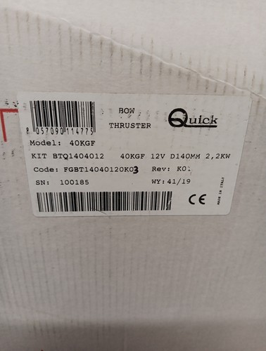 Quick bow thruster - quick,