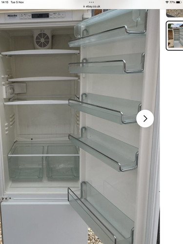 Miele fridge freezer kf75464s - freezer,