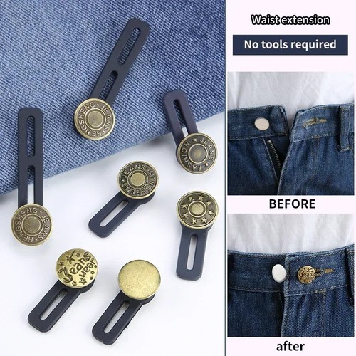 6pcs button waist extender for - 6pcs,