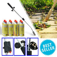 WEED BURNER KILLER WAND BUTANE GAS BLOWTORCH OUTDOOR GARDEN WEEDS MOSS FUNGUS