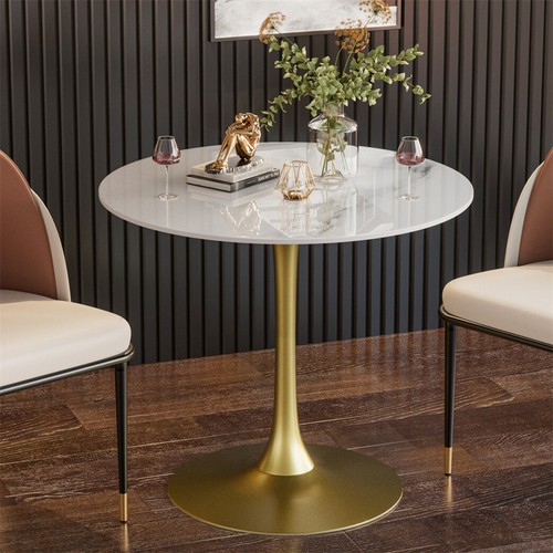 Round dining table - dining,