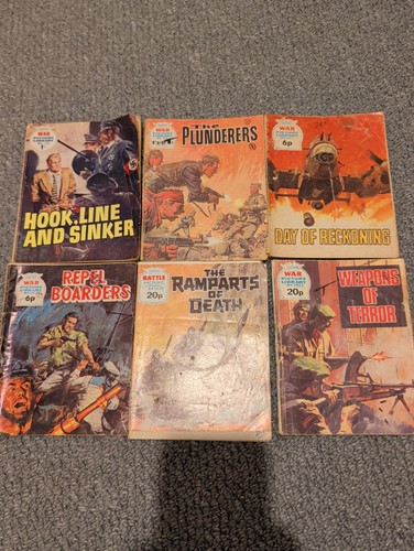 War picture library comics - war,