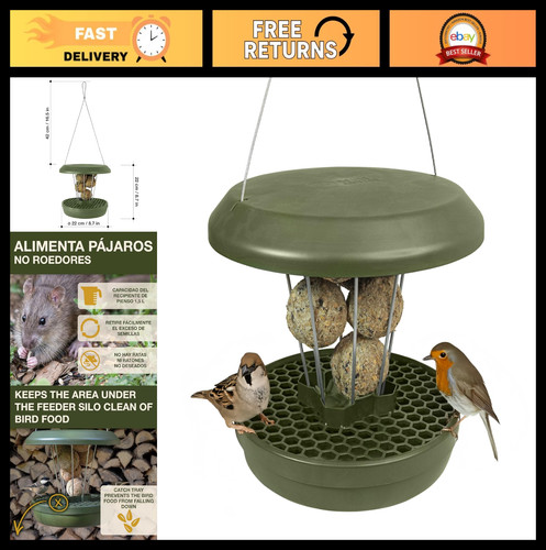 Mess bird feeder for - mess,
