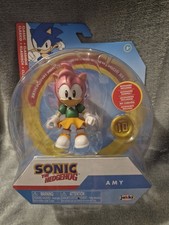 Sonic The Hedgehog Amy 4” Figure With Coin Accessory, New. Great Christmas gift.