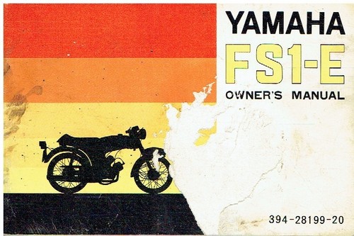 Yamaha fs1 original - fs1-e, 1974