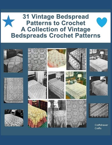 Vintage bedspread crochet - bedspread,