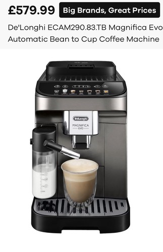 Longhi ecam290 tb - de'longhi, ecam290.83.tb