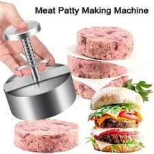 Manual Burger Patty Maker Multi Size Mold Meat Tool Hamburger Press Mold