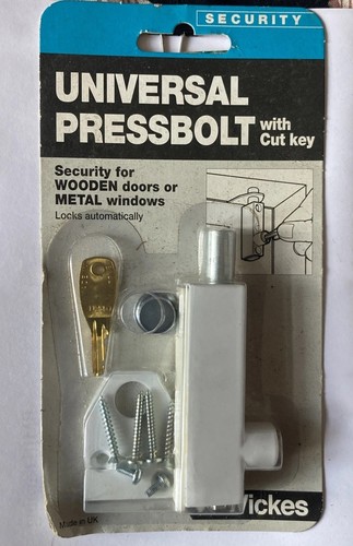 Door locking security bolt - locking,