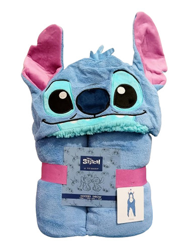 Disney stitch hooded throw - stitch,