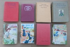 8 Vintage ANGELA BRAZIL GIRLS'