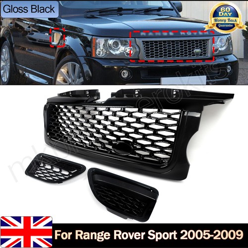 Front grille side vents - side, for