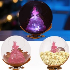 Wicked For Good Glinda Bubble Popcorn Bucket Light Up Elphaba Snack Jar Gift