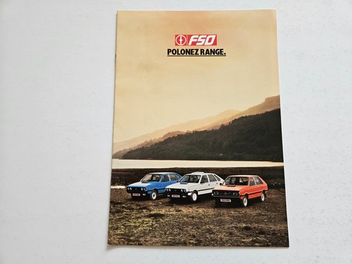 Fso polonez sales - fso, brochure
