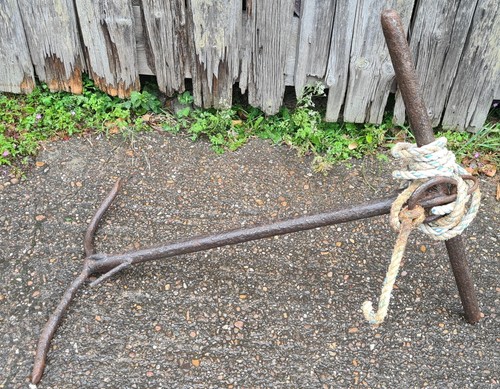 Anchor large vintage ships - vintage,